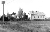 Vilpeilän alakoulu valmistui 1939. Kuva on ilmeisesti 1960-luvulta.